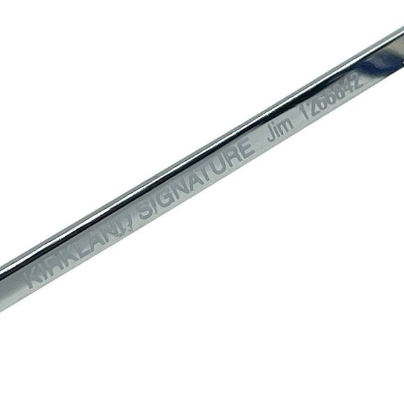 Kirkland Signature JIM 1266842 Silver Eyeglasses Frame 51-20 135 Made in Italy - Picture 16 of 16